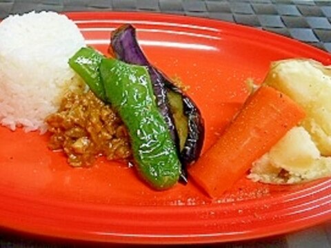 カレールーを使わないキーマカレー